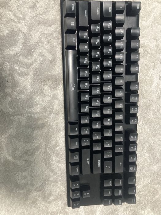 Продам клавиатуру Hyperx alloy fps pro red switch