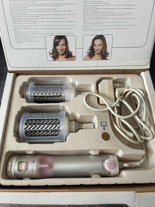 Perie electrica Rowenta cu 2 capete