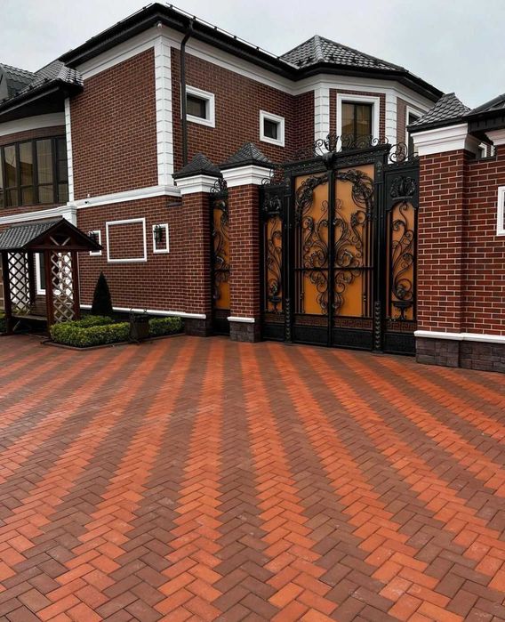 Клинкер тротуарный толщина 50мм (цена за  1шт)