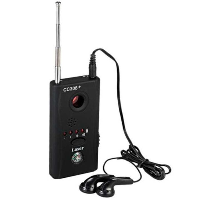 Detector profesional de camere si microfoane spion CC308i+,nou