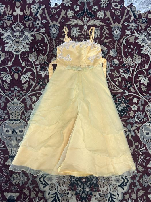 детское нарядное платье