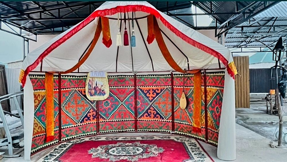 Жартылай Қазақ үй полу юрта