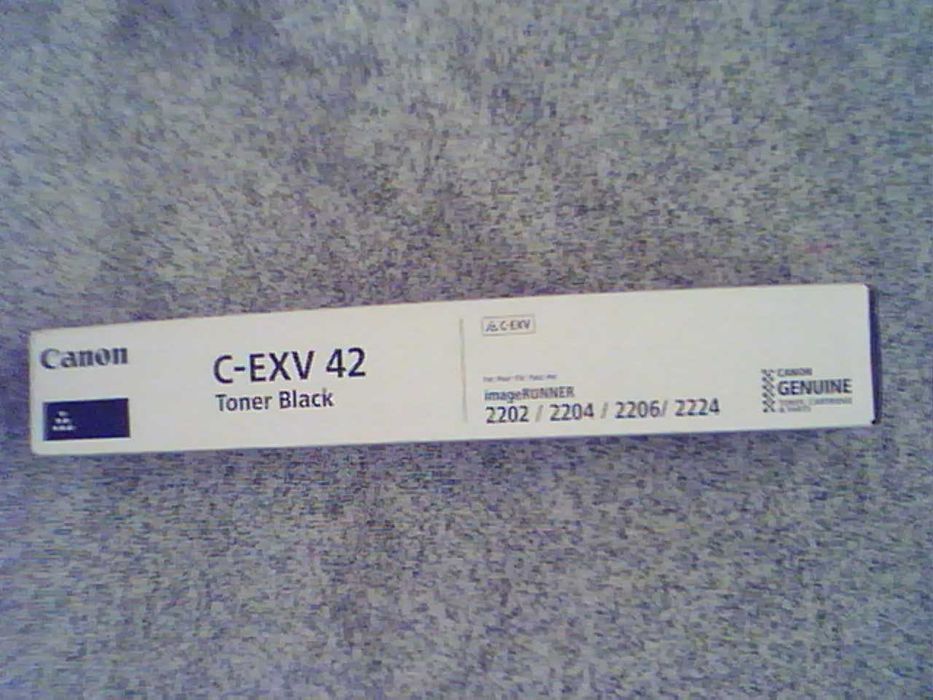 Оригинальный тонер картридж Canon C-EXV 42 Black Япония