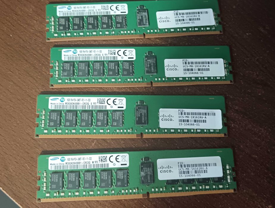 Vand memorie/RAM> KIT 64gb DDR4, Samsung, ECC pt. Workstation/Server