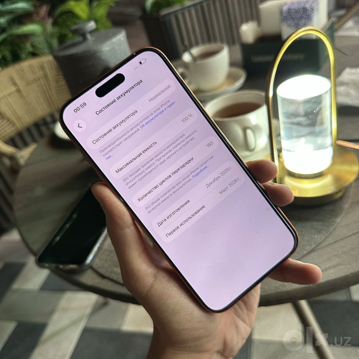 Iphone 17 Pro Max Orinch  256Gb 100% Holati yaxwi