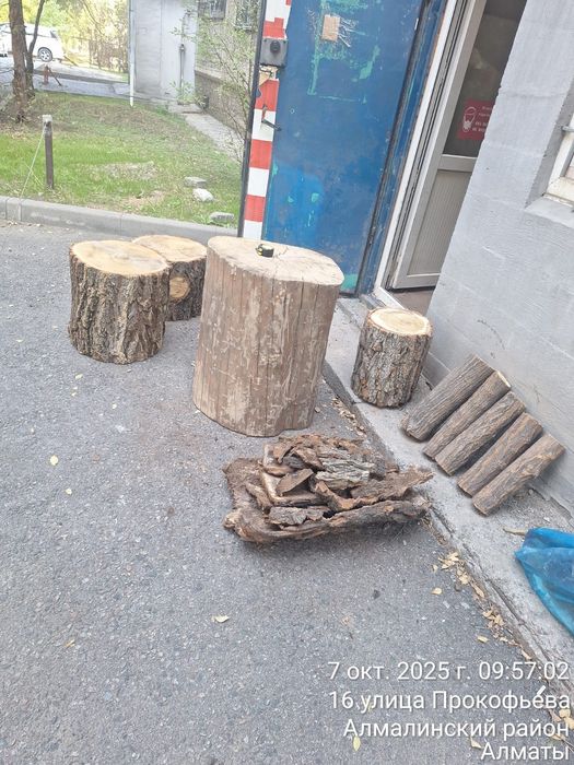 Продам чурбаки и бревна