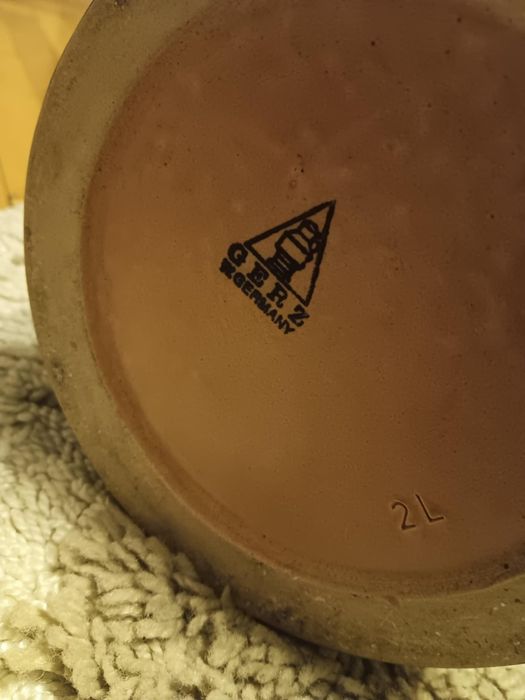 Halbă de bere de ceramică mare de colecție