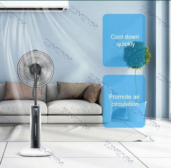 Даставка бесплатная. Вентилятор водяного тумана-пар Ventilyator