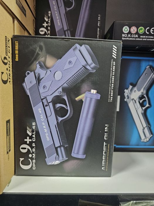 Травмат пистолет с пластик пулями