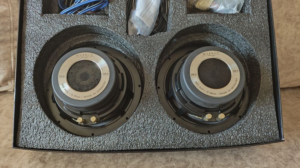 Brax Matrix ML6D High-End мидбаси 16.5см, 120W RMS
