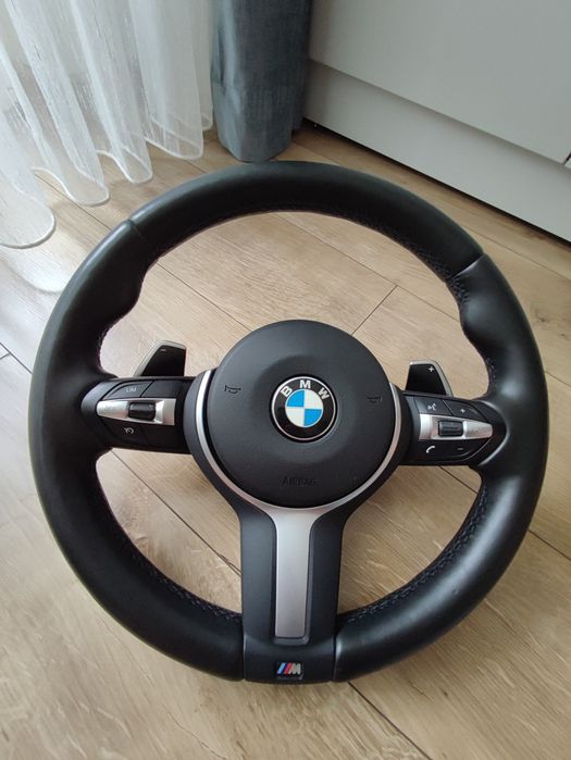 Volan M BMW încălzire padele F20 F21 F22 F23 F30 F31 F34 F32 F33 F36 F15 X1 X5 X3 
F48, F25, F26, F15, F16 | X1,