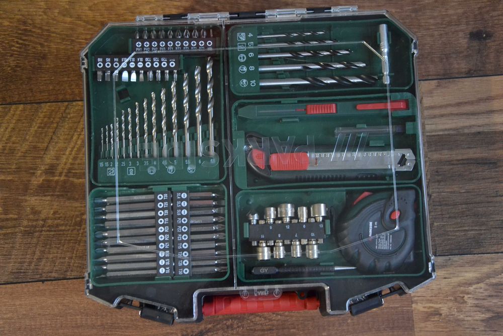 Нов kуфар с принадлежности Parkside