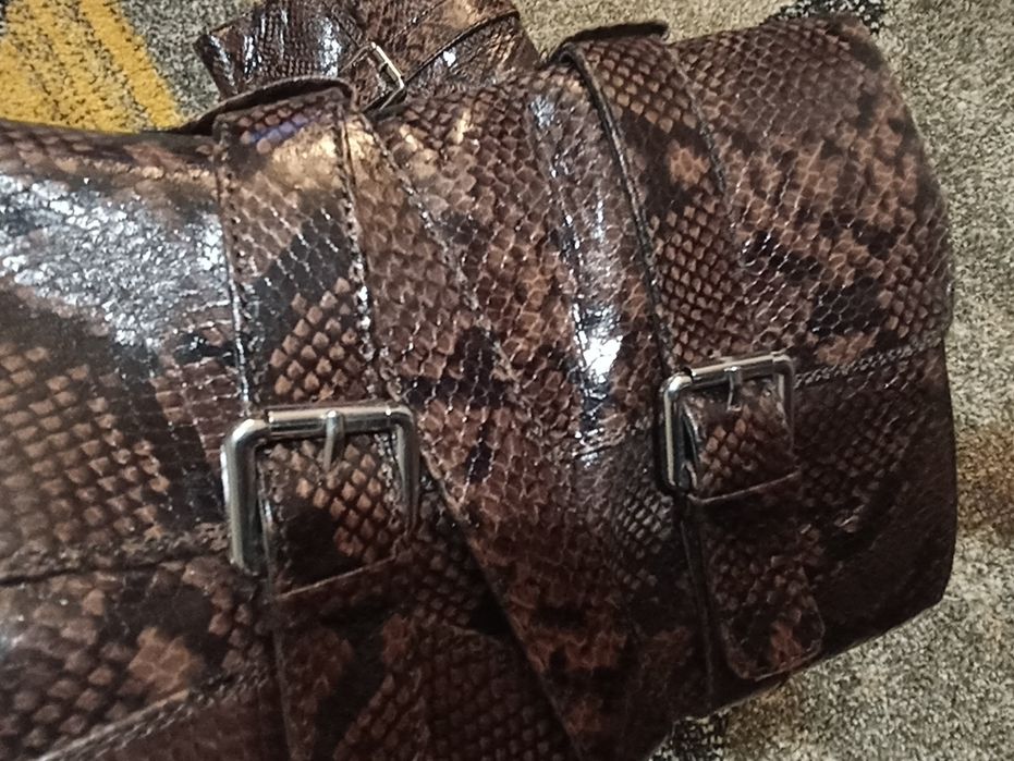 Боти със змийски шарки 41 номер