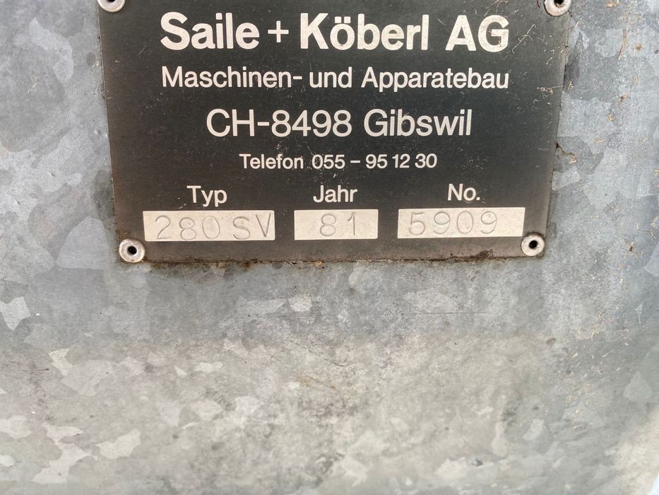 Mig imprastiat gunoi laterala 3 tone