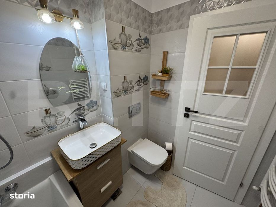 Apartament 3 camere, 60 mp, zona Splai Bahlui