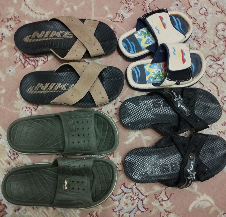 Детская обувь разная