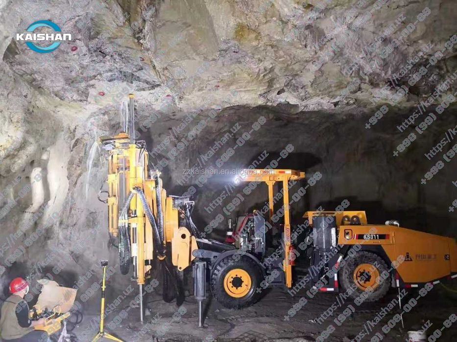 Гидравлическая буровая установка KS311 для подземок, бурение 42м