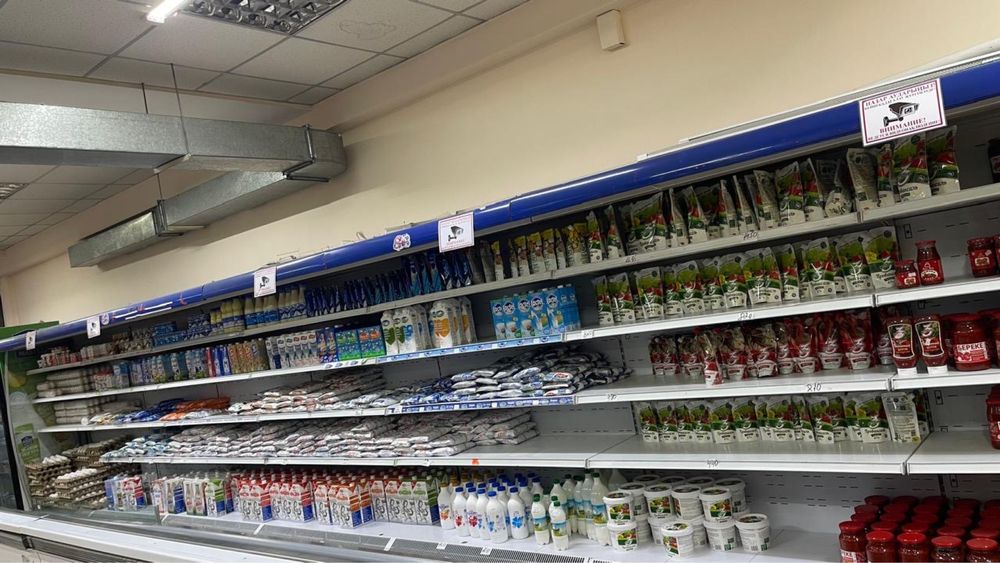 Морозильная бонета + пристенный холодильник