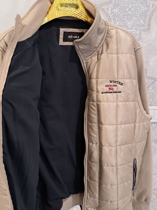 Новая мужская  Ветровка тёплый