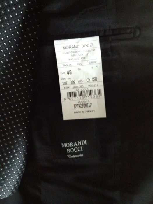 Costum barbatesc morandi bocci