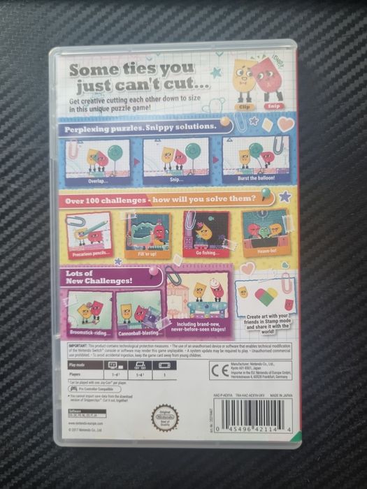 Joc Nintendo - Switch Snipperclips Plus