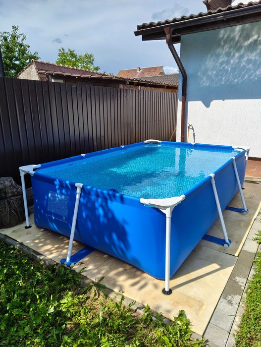 Piscina rectangulara cu cadru meltalic Intex 28272NP, 300x200xH60 cm