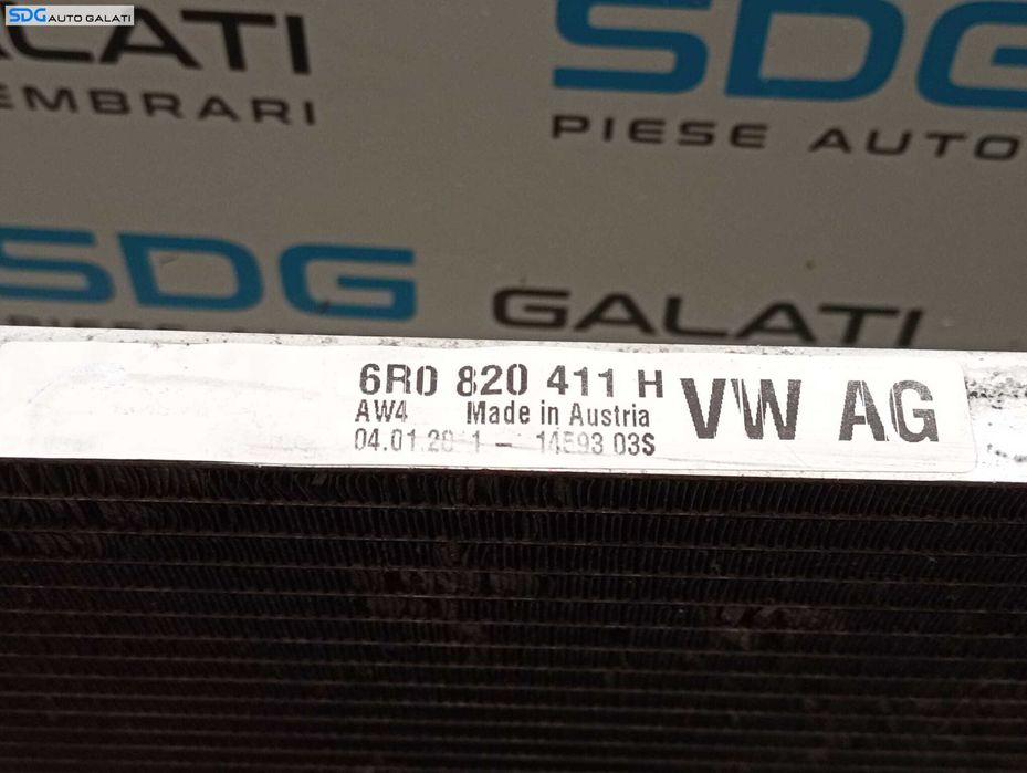Radiator AC Aer Conditionat Clima Skoda Fabia 2 2010 – 2015 Cod 6R0820411H [M6588]