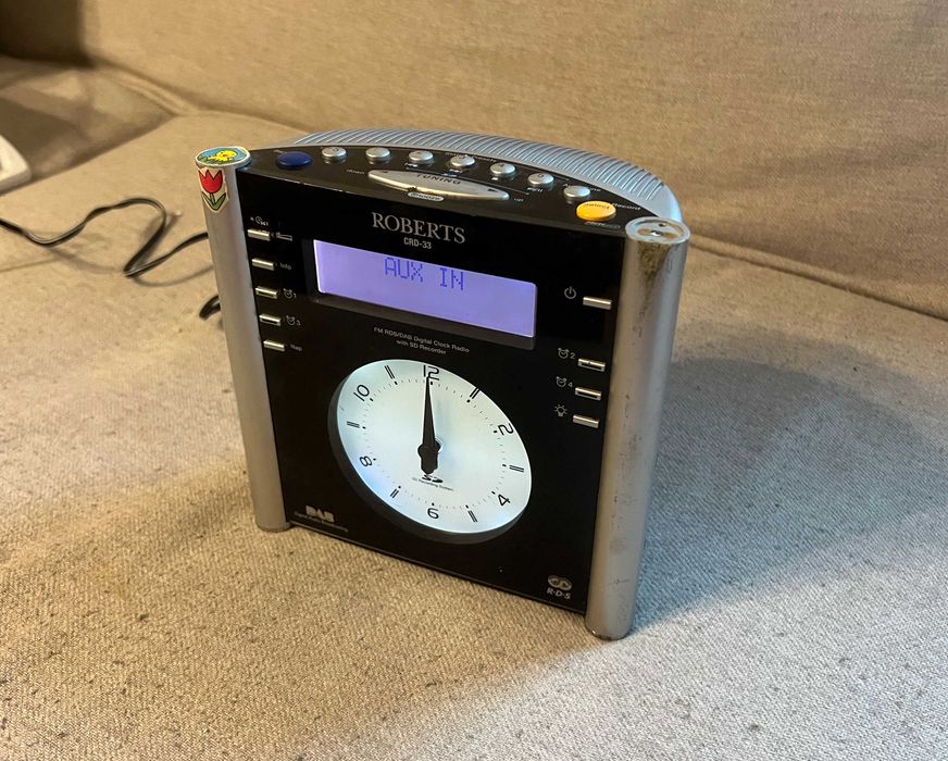 Radio ceas Roberts Gemini 33 DAB FM RDS functional