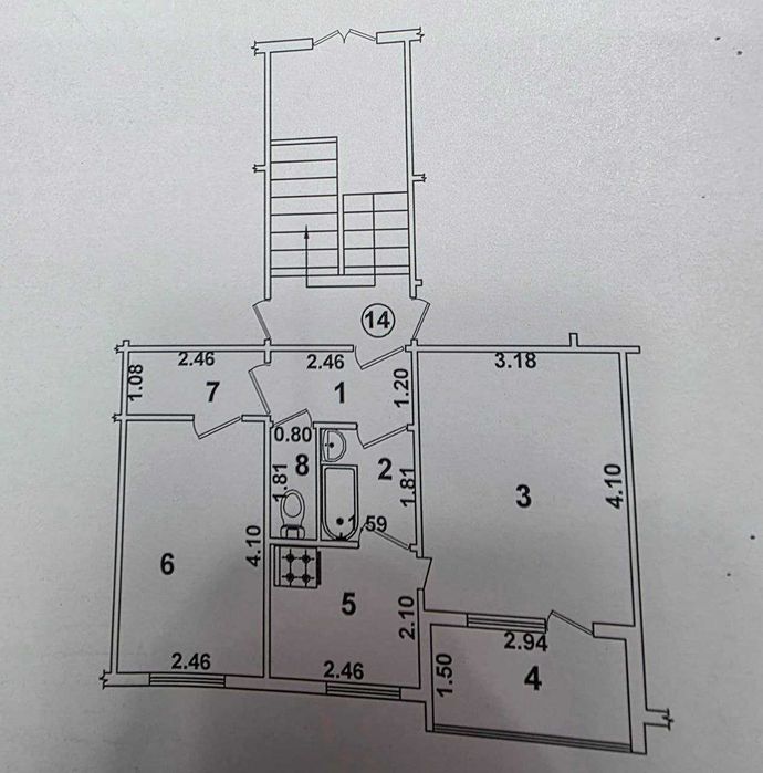 Продается коммерческое помещение 1 линия! Фасад 9 метров