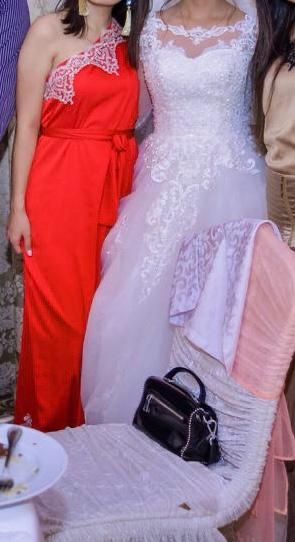 Вечернее платье, размер (S-M), надето 1 раз