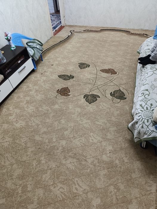 Ковер 5на3 б/у постираный возможен торг