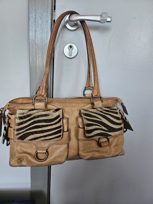 Дамска чанта от естествена кожа