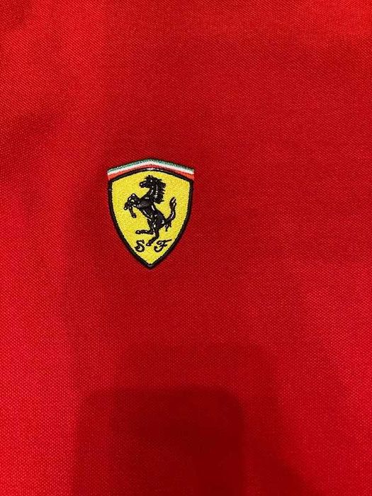 Оригинална тениска Ferrari, XXL, червен цвят