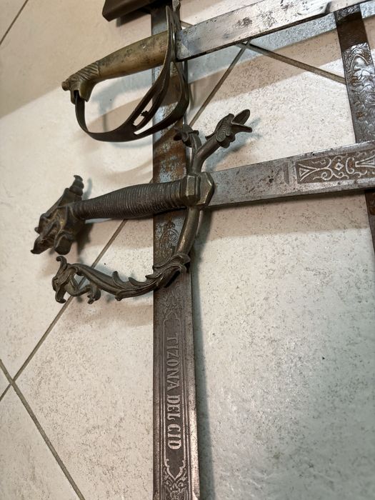 Меч сабя декорация