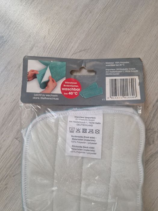 Set 2 rezerve lavete microfibră pentru mop CLEANmaxx – Noi