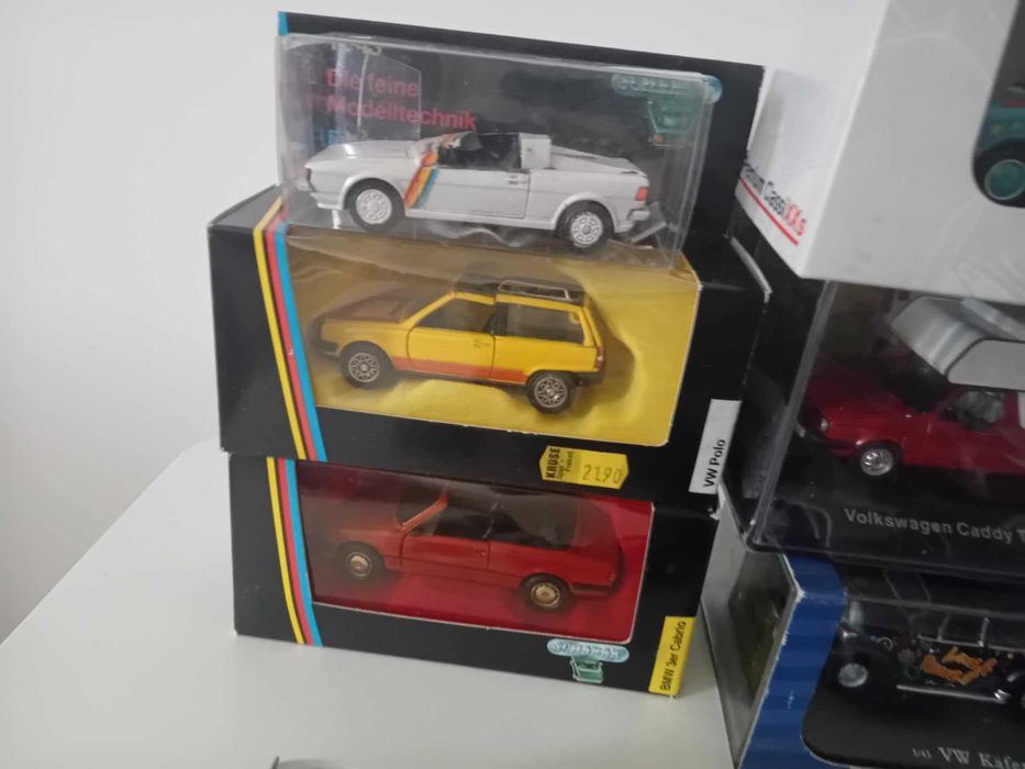 VW Jetta, Golf, Polo, New Beetle, Corrado, Caravelle 1:43 AutoArt
