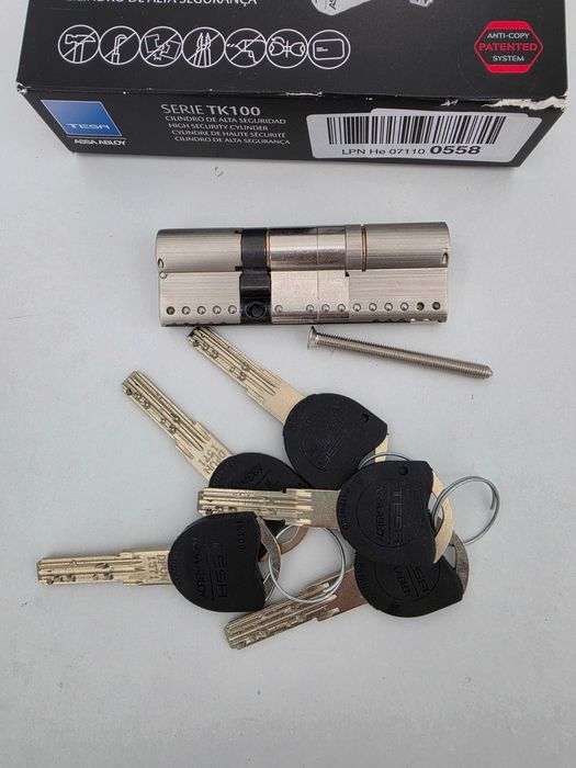 Cilindru usa TESA assa abloy TK100, Incuietoare cilindrică europeană