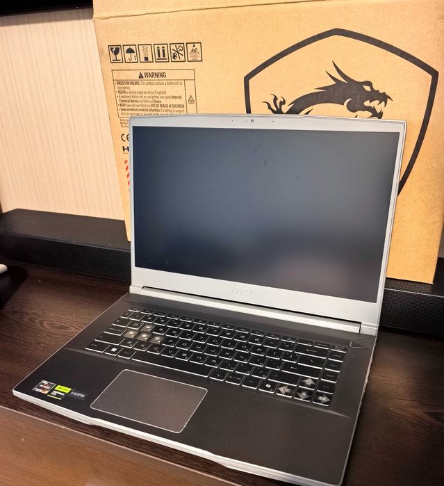 Нов MSI Thin A15, Ryzen 7 7735HS, 16GB, 512GB SSD, RTX 4050