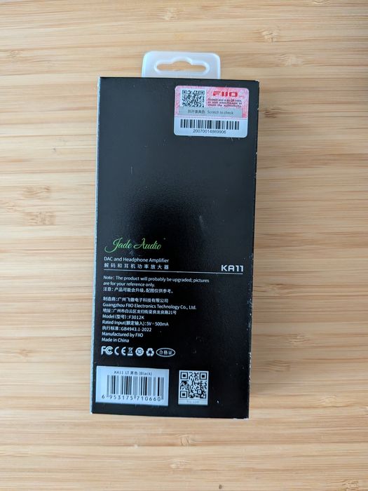 DAC și amplificator hi-fi căști Fiio KA11 (iPhone, lightning)