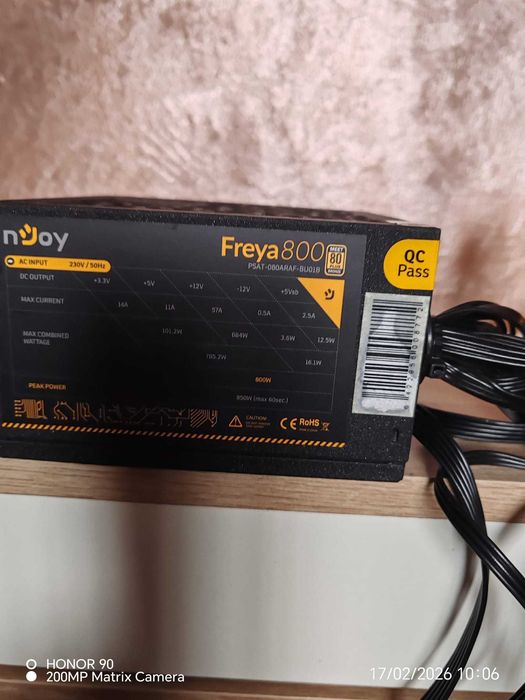 Sursa PC 800 W certificat