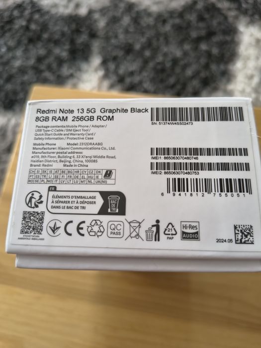 Vând telefon Redmi note 13 , 5G