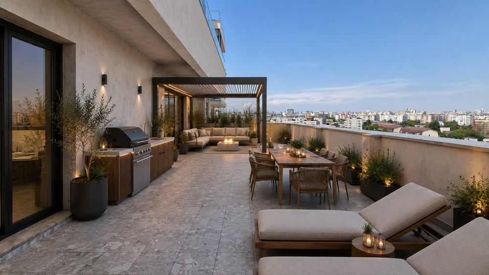 PENTHOUSE EXCLUSIVIST CU TERASĂ PANORAMICĂ DE 72MP - Dezvoltator 0% COMISION -4 cam - Metrou Mihai Bravu - Vitan - Dristor - Tineretului - Timpuri Noi