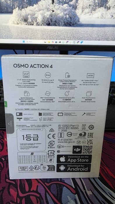 DJI OSMO ACTION 4 - Essential Combo - Sigilat - Garantie