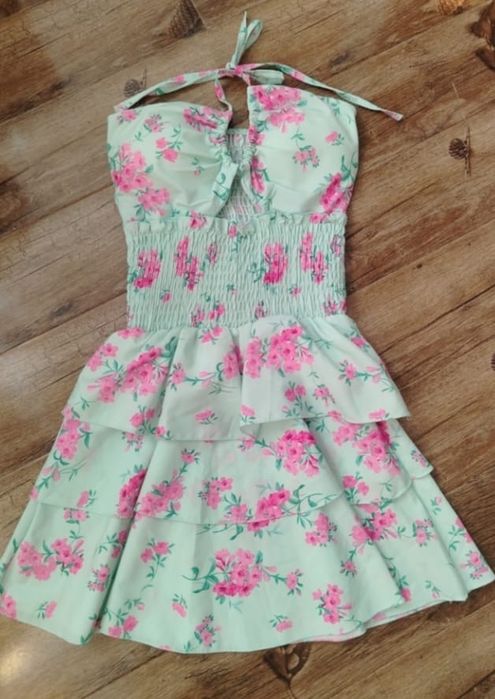 Rochie scurta de vara brand Sara Moda marime xs/s
