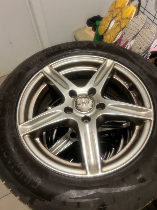 Лети джанти със зимни гуми 16”5x112 за Мерцедес Топ цена 04.02-  370лв