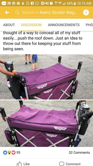 Коляска тележка Keenz 7S