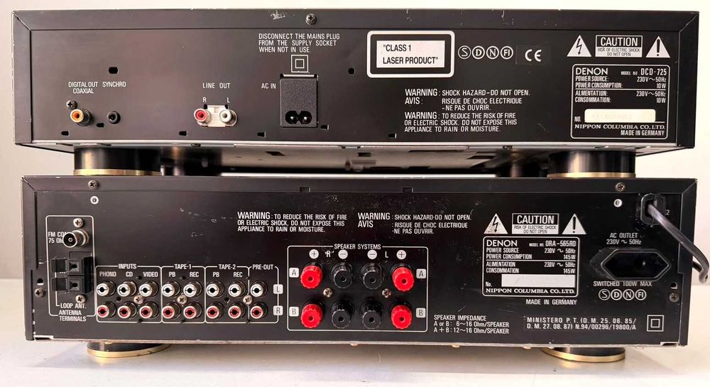 Amplificator Denon DRA-565RD RDS + CD DCD-725 Linie Audio Receiver Stereo Amplificare