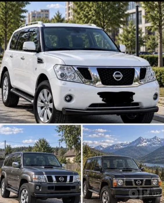 Защита бампера Nissan Patrol y60 y61 y62