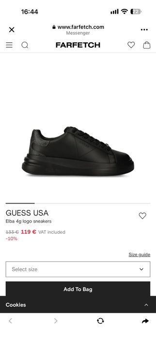 Мъжки обувки(Сникърси,Sneakers)Guess elba