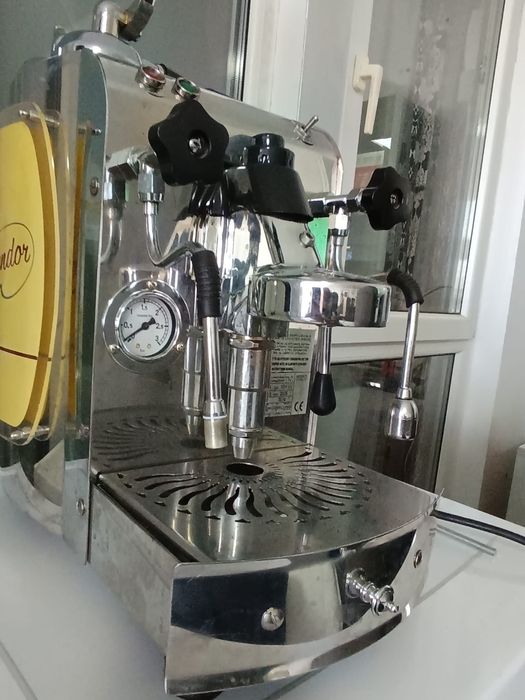 BFC  B.F.C espressor expresor cafea  profesional italian full inox  portafiltru  masina cafea